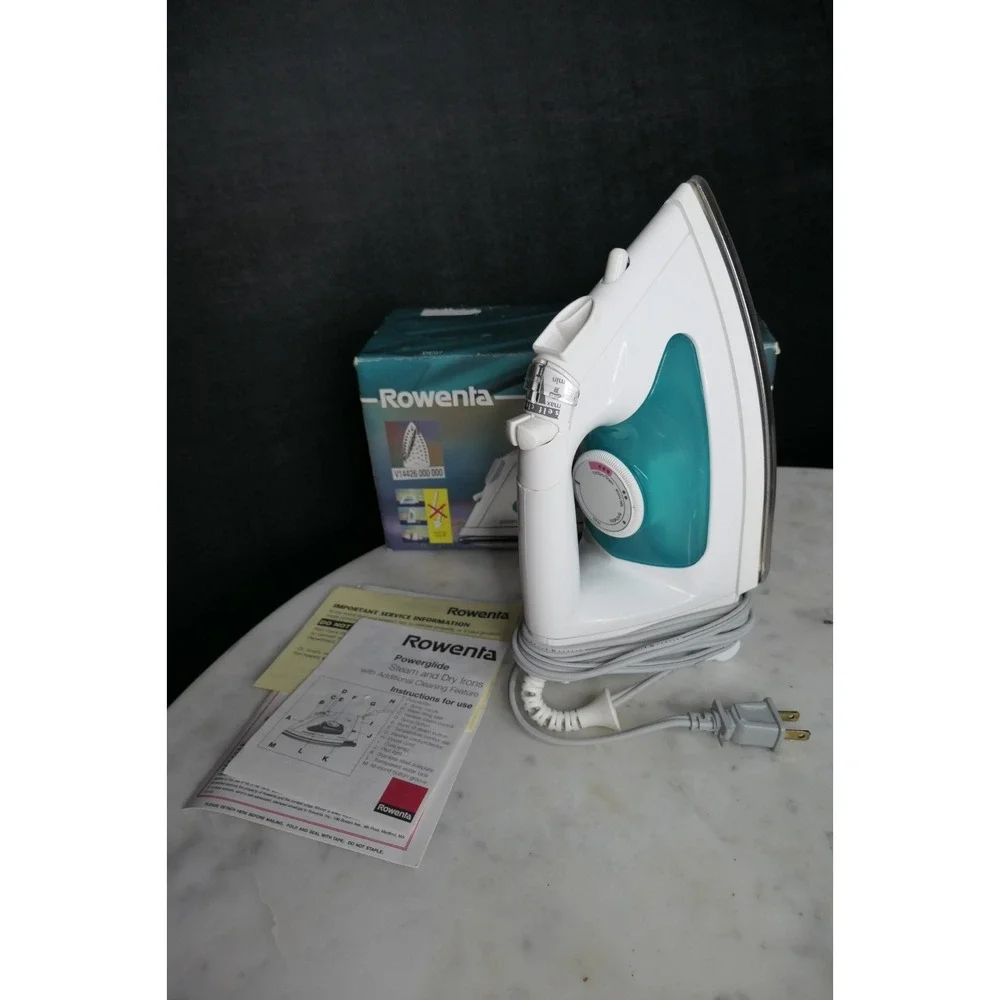Rowenta Powerglide DE-07 Steam nd Dry Iron Open Box AutoOff Vertical Steam